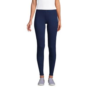 Land’s End Starfish Mid Rise Knit Jean Leggings - Tall
